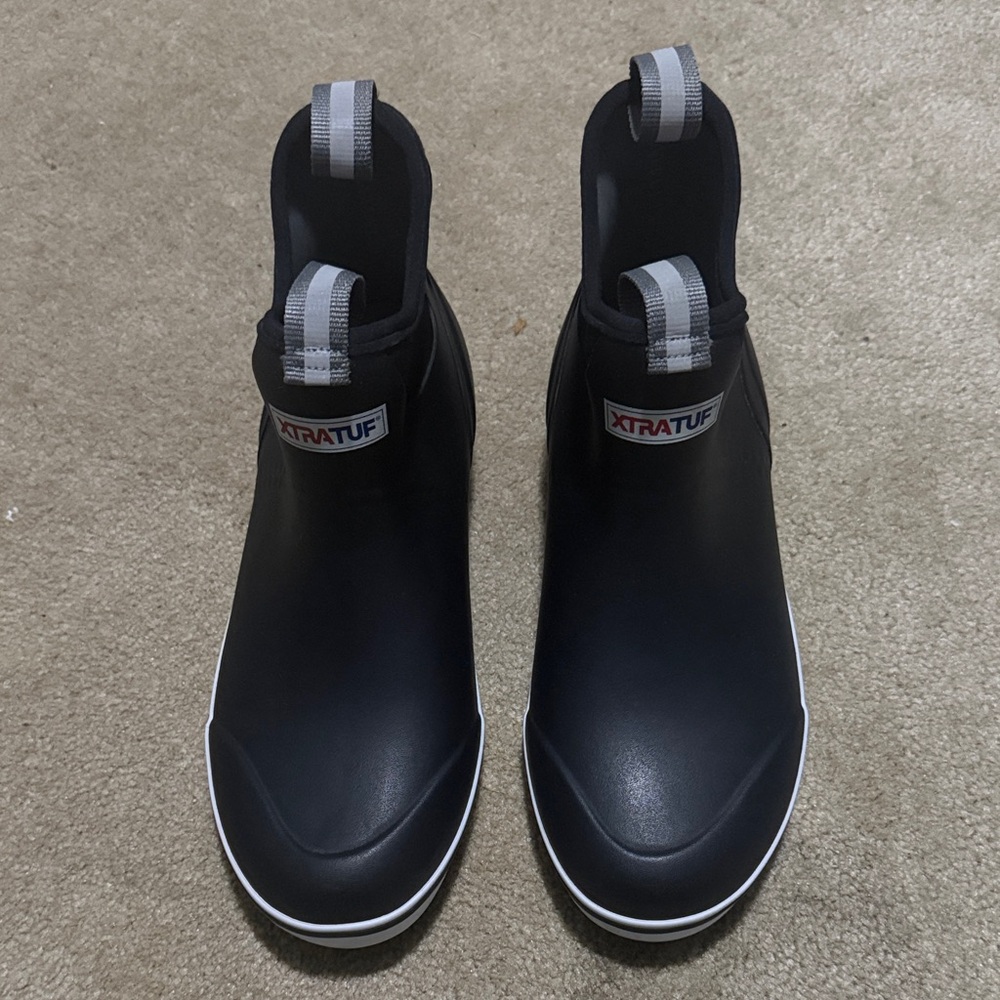 XTRATUF Men's Black Rain & Snow Boots